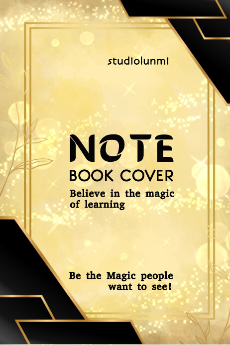 Professional Notebook Banner 4' × 6' Template | PosterMyWall