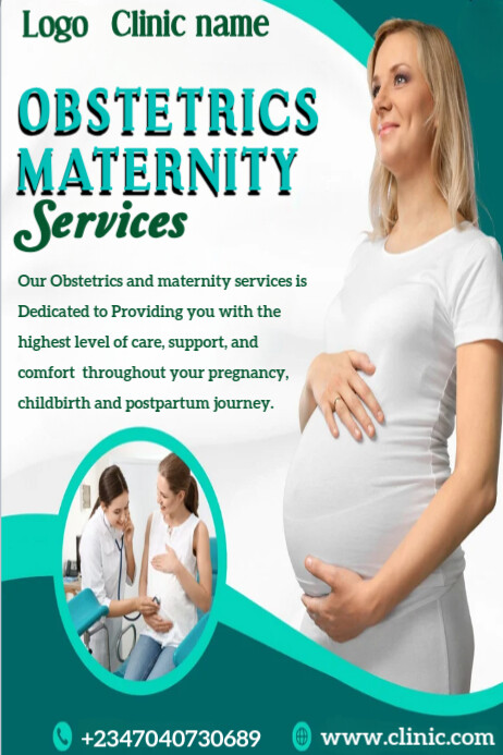 Copy of Professional Obstetrics And Maternity Services Poster ...
