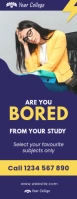 Professional Online Courses Half Page Letter template