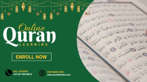 Professional Online Quran Learning  Digital Display (16:9) template