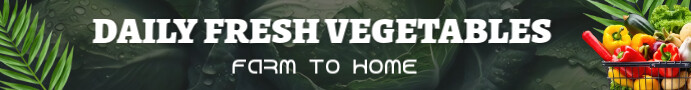 Professional Online Sale Vegetable Shop Etsy template