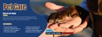 Professional Pet Care Foto Sampul Facebook template