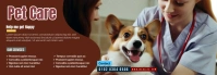 Professional Pet Care Tumblr Banner template