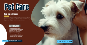 Professional Pet Care Sampul Acara Facebook template
