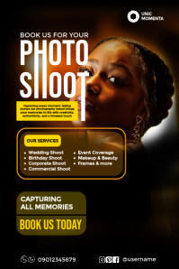 Professional Photographer Design Template  Poster