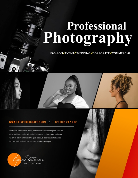 Copy of Professional Photography poster design | PosterMyWall