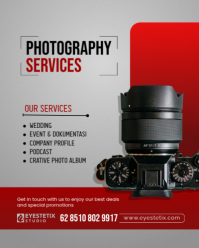 Professional Photography Services Instagram Portrait template