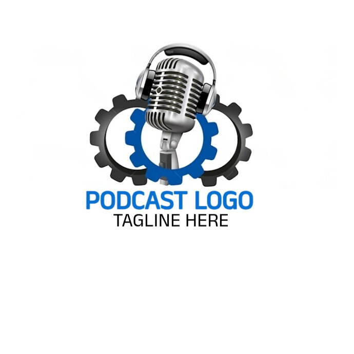 Copy of Professional Podcast Logo Design Logo | PosterMyWall