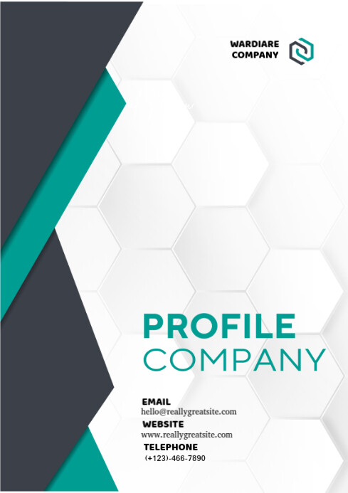 Copy of Professional Profile Company Post A4 | PosterMyWall