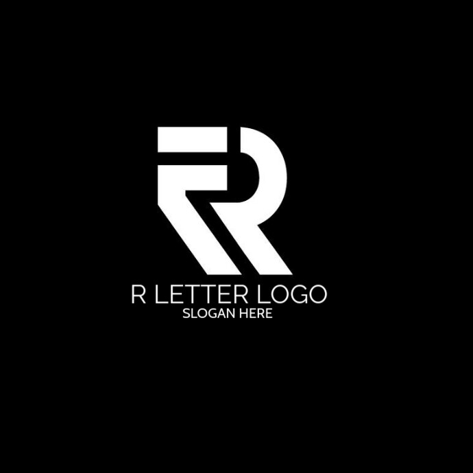 Professional Looking R Professional R Letter Logo Logo Template | PosterMyWall