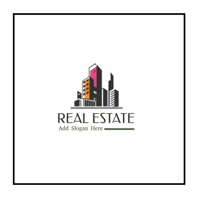 Professional Real Estate Logo template