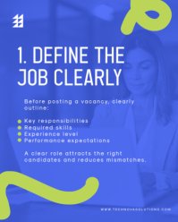 Green Recruitment Tips Instagram Portrait Template - Page 2