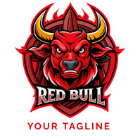Red Bull Logo Template | PosterMyWall