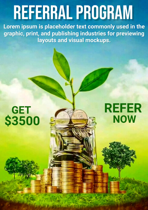 Copy of Professional Referral Program A4 | PosterMyWall