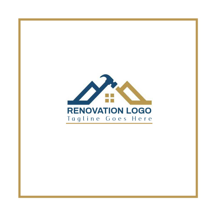 Professional Renovation Logo, Renovation Logo Design, Renovation Logo ...
