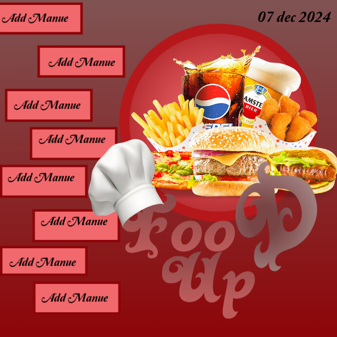Modèle Professional Restaurant Instagram Post | PosterMyWall