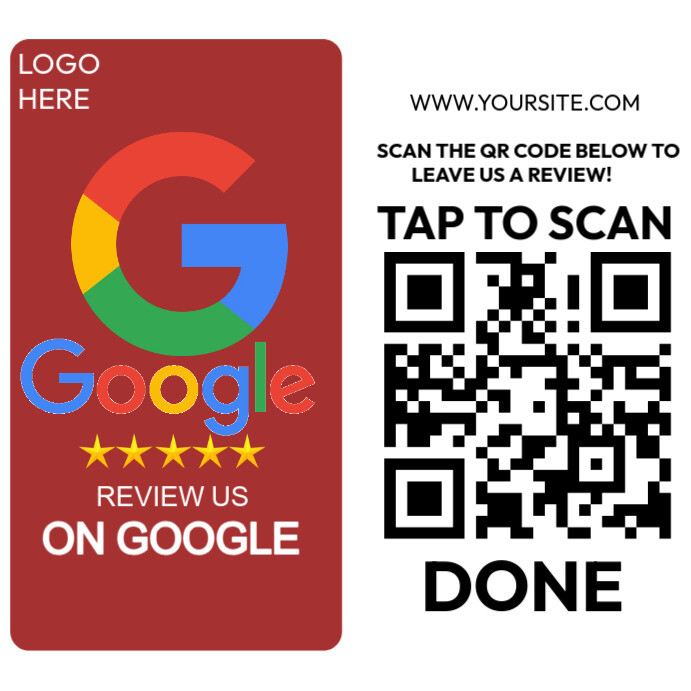 Professional Review Us On Google Instagram Post template