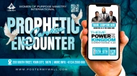 Professional Revival Meeting Flyer Twitter Post template