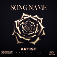 Rose Music Album Cover Template | PosterMyWall
