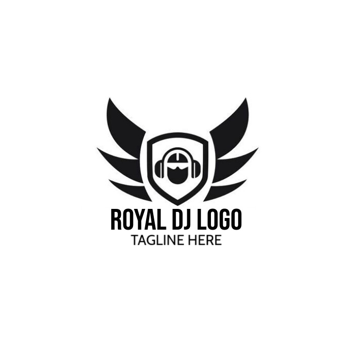 Professional Royal Dj Logo Logo template