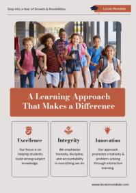 Professional School Orientation Newsletter A4 template - Page 3
