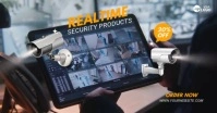 Professional Security Product Sale Ad Template Facebook Shared Image