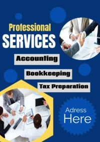 Professional services A2 template