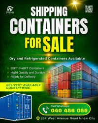 Professional Shipping storage Containers for Sale used second hand cargo container for hire business Instagram Portrait template