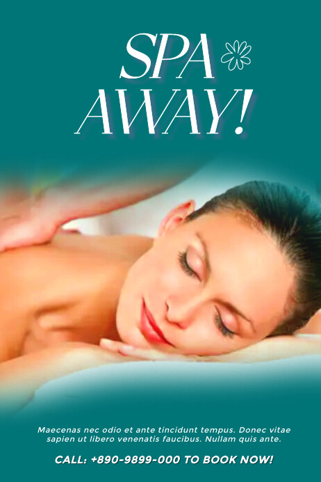 PROFESSIONAL SPA POSTERS Templat | PosterMyWall