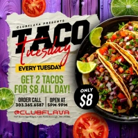 Professional Taco Tuesday Instagram Post template
