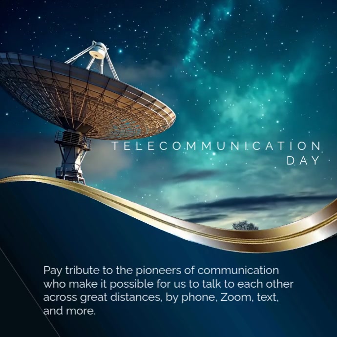 World Telecommunication Day Template | PosterMyWall