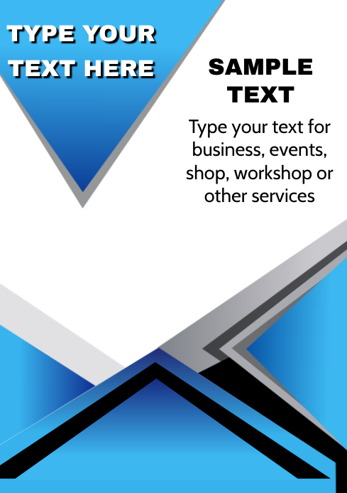 Sample Tamplets Professional template | PosterMyWall