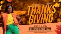 Professional Thanksgiving Digital Display (16:9) template