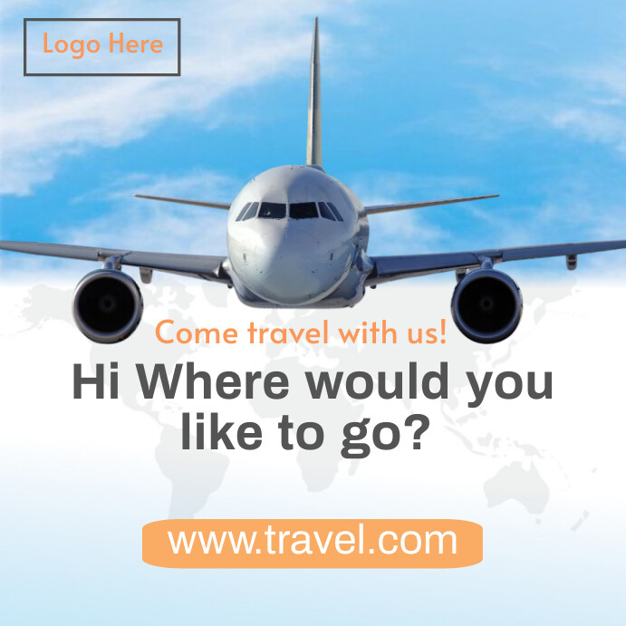 Insta Post Booking Example Professional Travel Agency Booking Post Insta Template | PosterMyWall