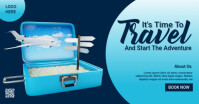 Professional Travel Facebook Shared Image template