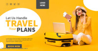 Professional Travel  Facebook Shared Image template