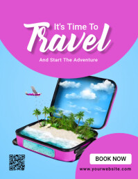 Professional Travel  Flyer (us Letter) template
