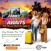 Professional Travel Instagram Post template