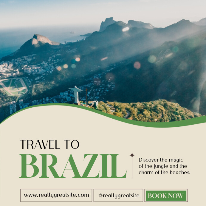 Professional Travel Instagram Post Templat | PosterMyWall