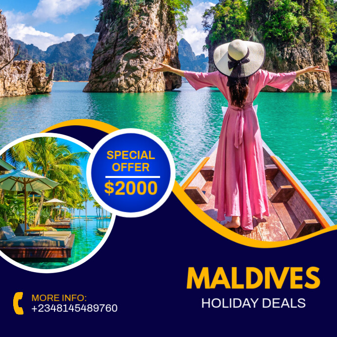 Professional Travel Instagram Post template