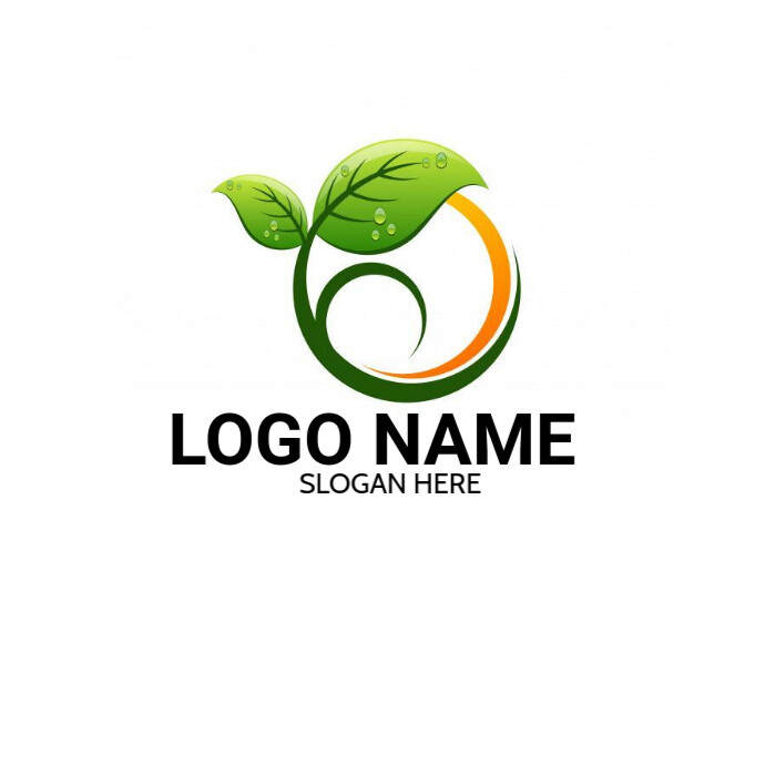 Professional Tree Leaf Log Logo template