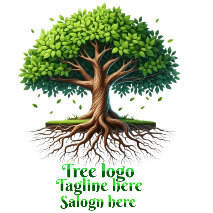 Professional Tree Logo เทมเพลต | PosterMyWall