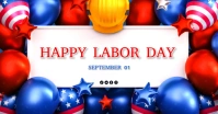 Professional Usa Labor Day Greeting Card Facebook Ad template