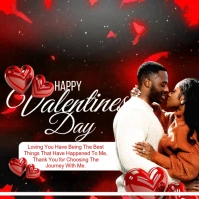 Professional Valentine Day  Square (1:1) template