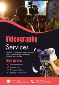 Professional Videography Services Promotion Template A2