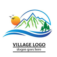 Professional Village Logo Logo template