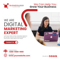 Weiß Digital Marketing Iphosti le-Instagram Template