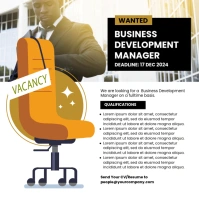 Professional We Are Hiring Instagram Post template