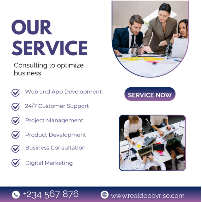 Professional Web And App Development  Instagram Post template