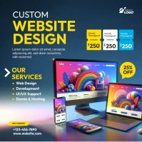 Professional Website Design Service Instagram template